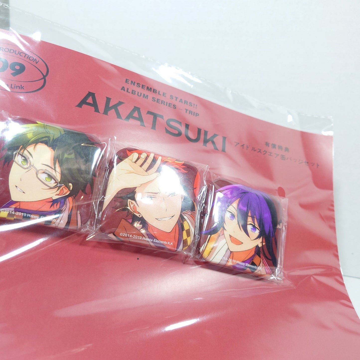 AKATSUKI Ensemble Stars Trip Pin Set