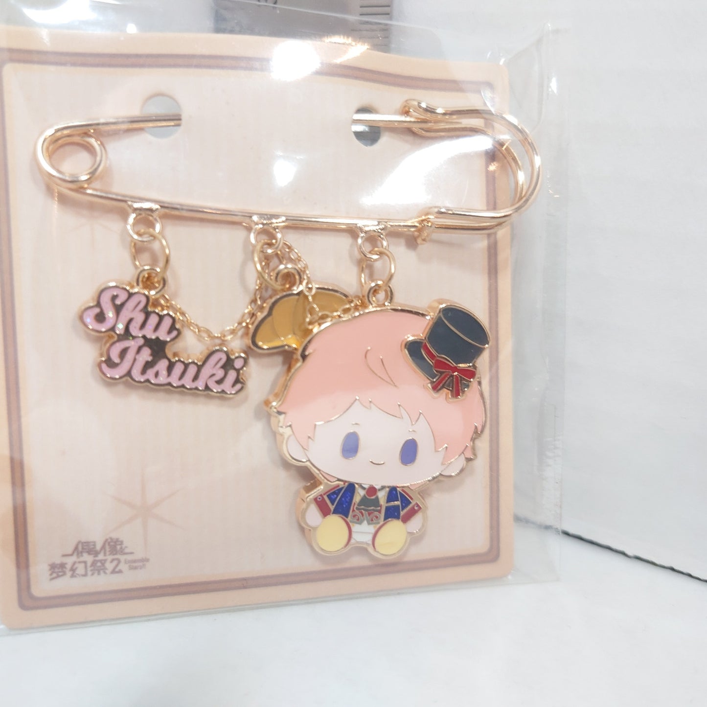 Shu Itsuki Valkyrie Ensemble Stars CN Brooch Pin