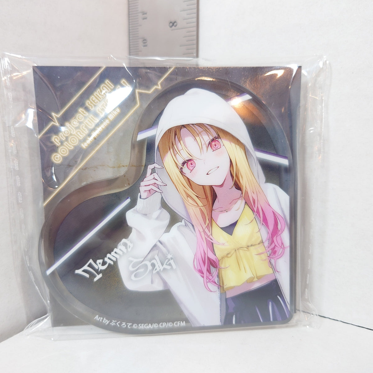 Saki Tenma Leo/Need Project Sekai x ZOZOTOWN Acrylic Block