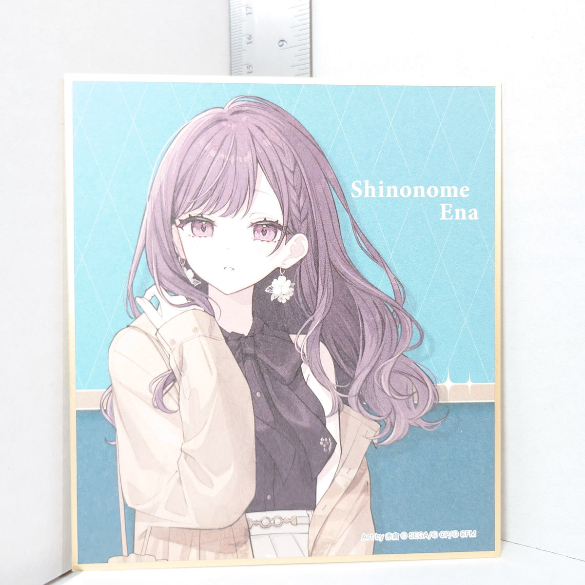 Ena Shinonome 25-ji, Night Code de. Project Sekai x ZOZOTOWN Shikishi