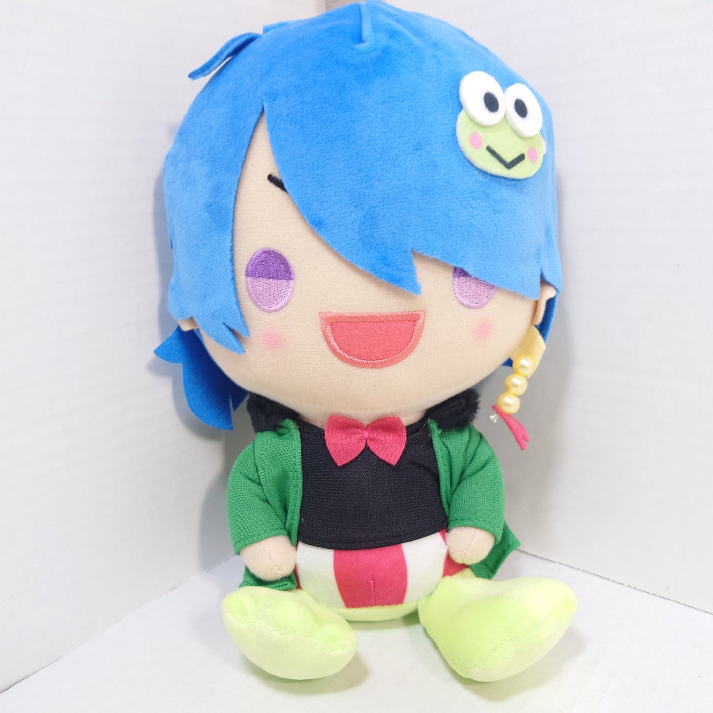 Dice Arisugawa Fling Posse Hypnosis Mic x Sanrio Plush Keroppi Ver.