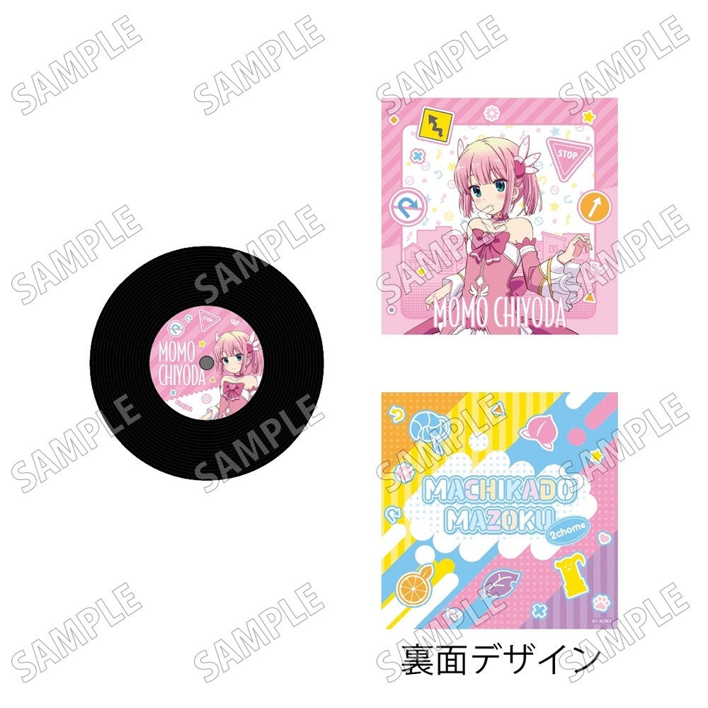 Momo The Demon Girl Next (Machikado Mazoku) Record Coaster w/Sleeve