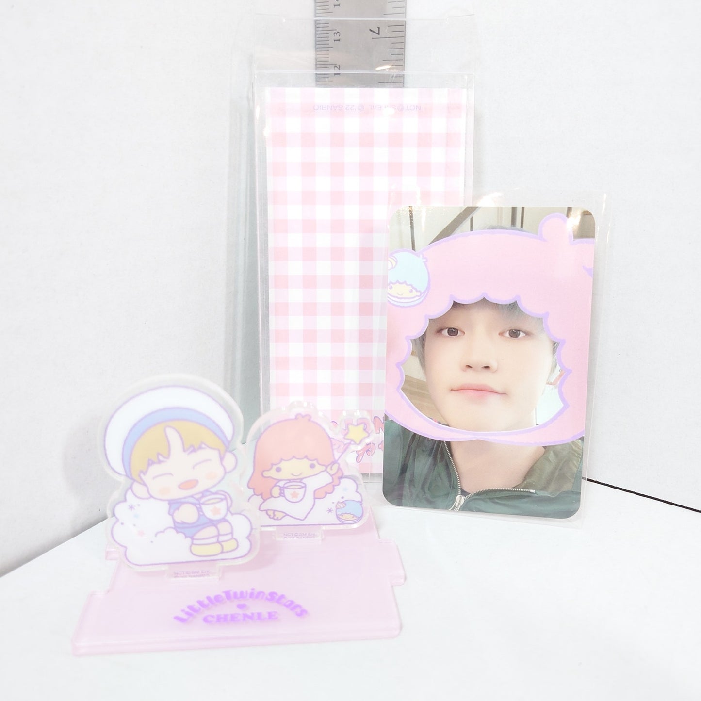 NCT x Sanrio Chenle & Little Twin Stars Acrylic Stand & Photocard