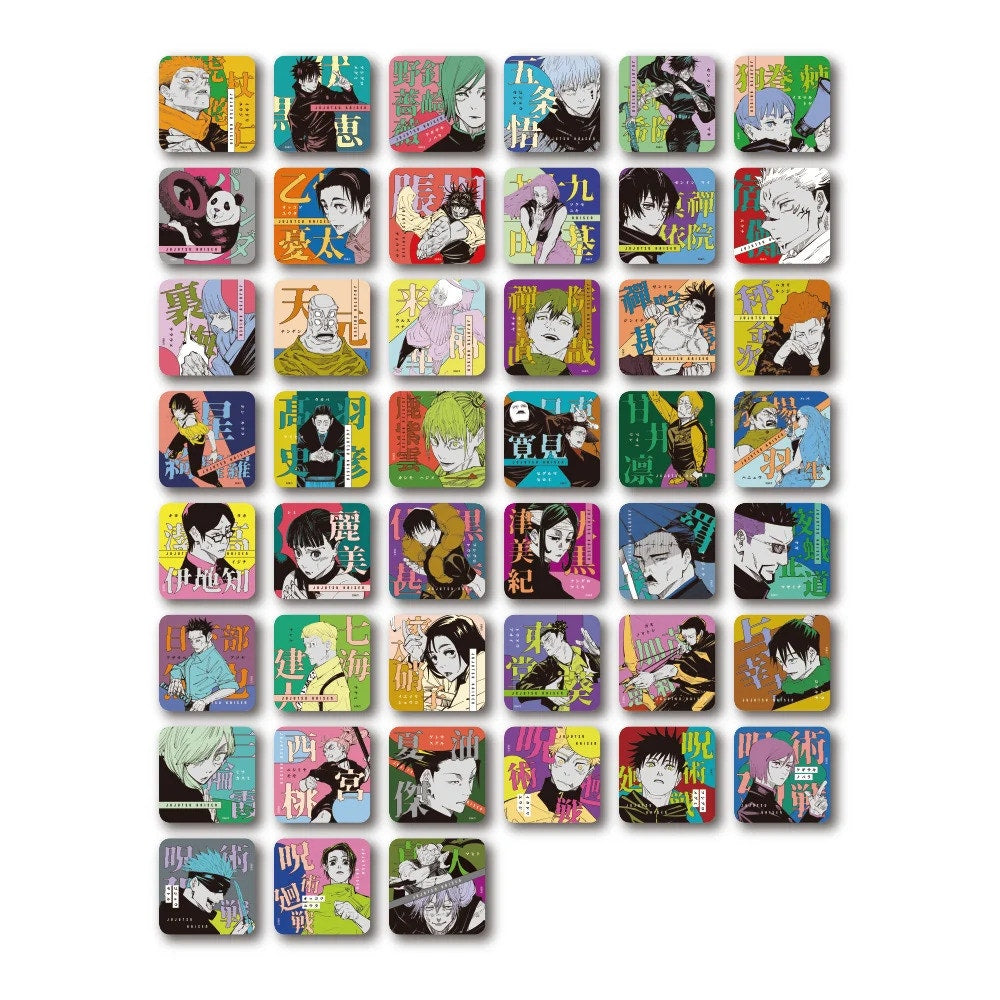 COMPLETE SET Jujutsu Kaisen Art Coaster Ver. 2