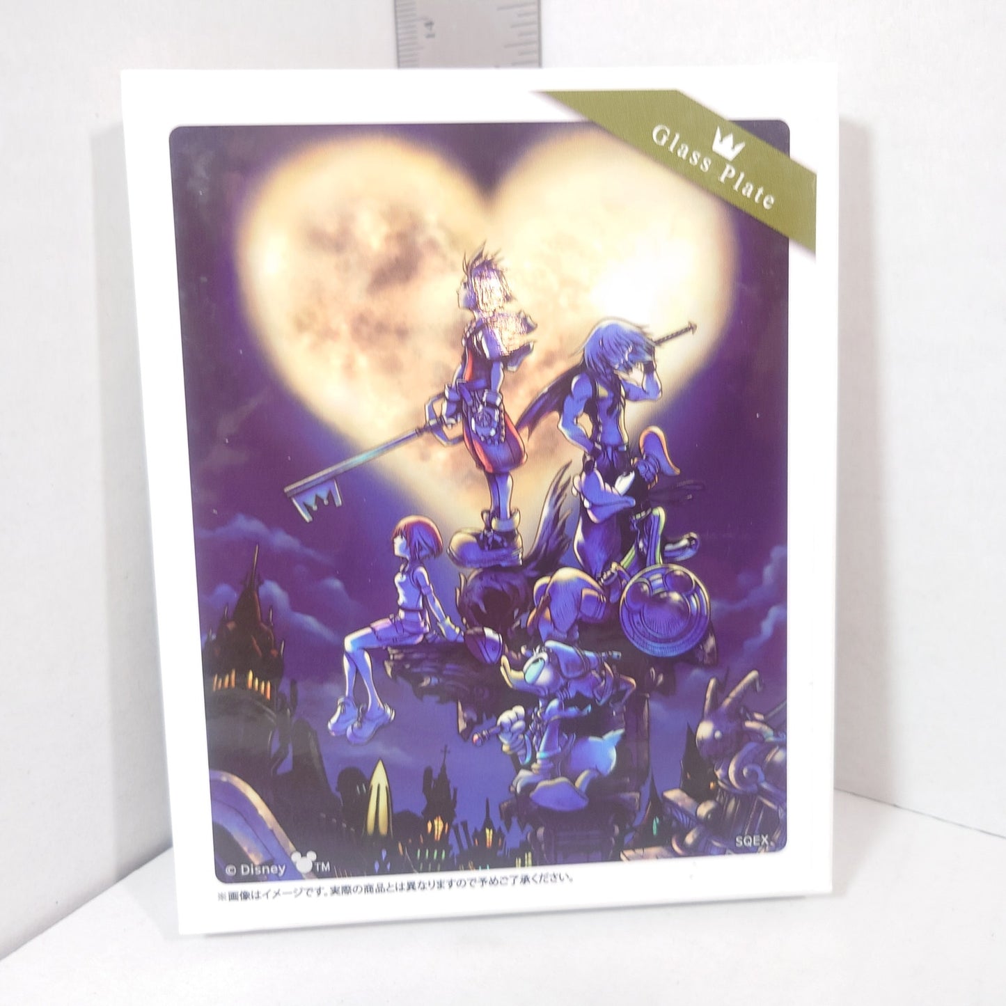 Kingdom Hearts Glass Plate