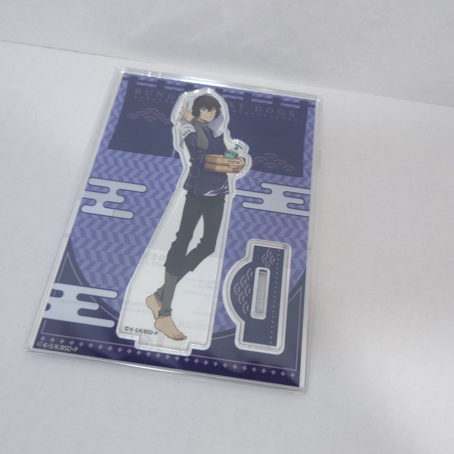Osamu Dazai Bungo Stray Dogs Finger Raku Spa Acrylic Stand