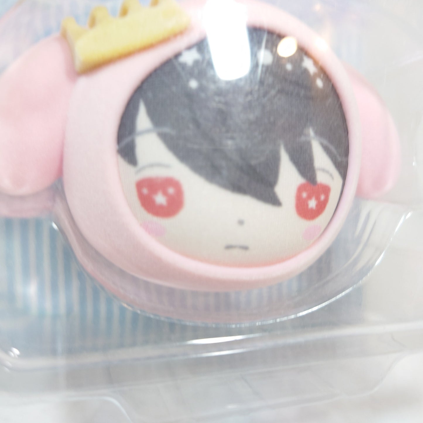 Ritsu Sakuma Knights Ensemble Stars x Sanrio Omanjuu Plush My Melody Ver.