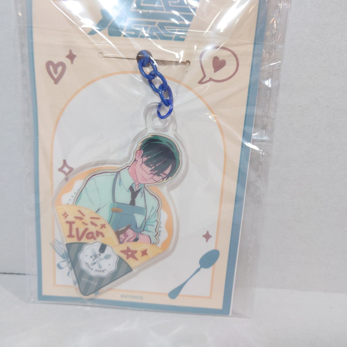 Ivan Alien Stage Cafe Acrylic Keychain