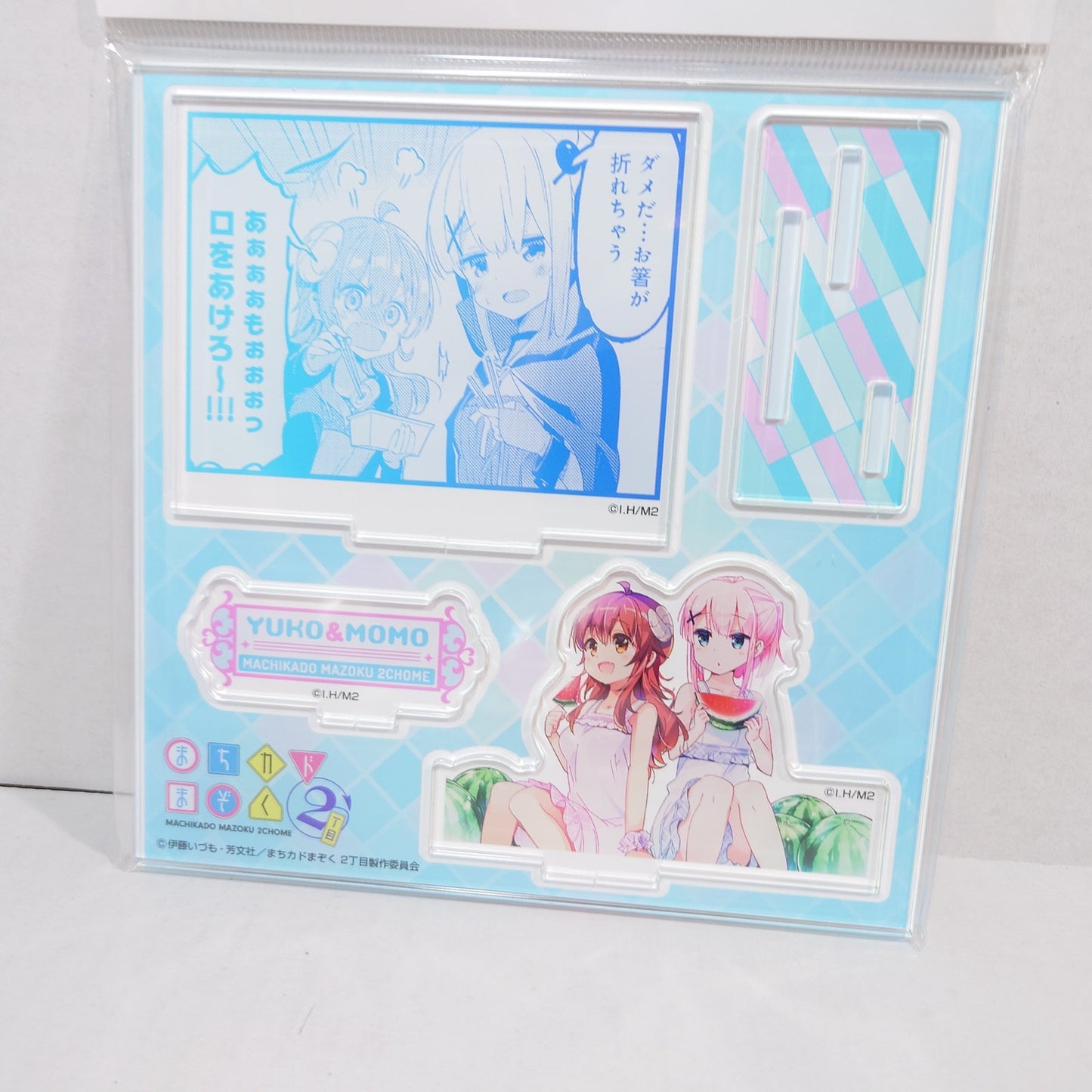Yuko & Momo The Demon Girl Next (Machikado Mazoku) Acrylic Stand