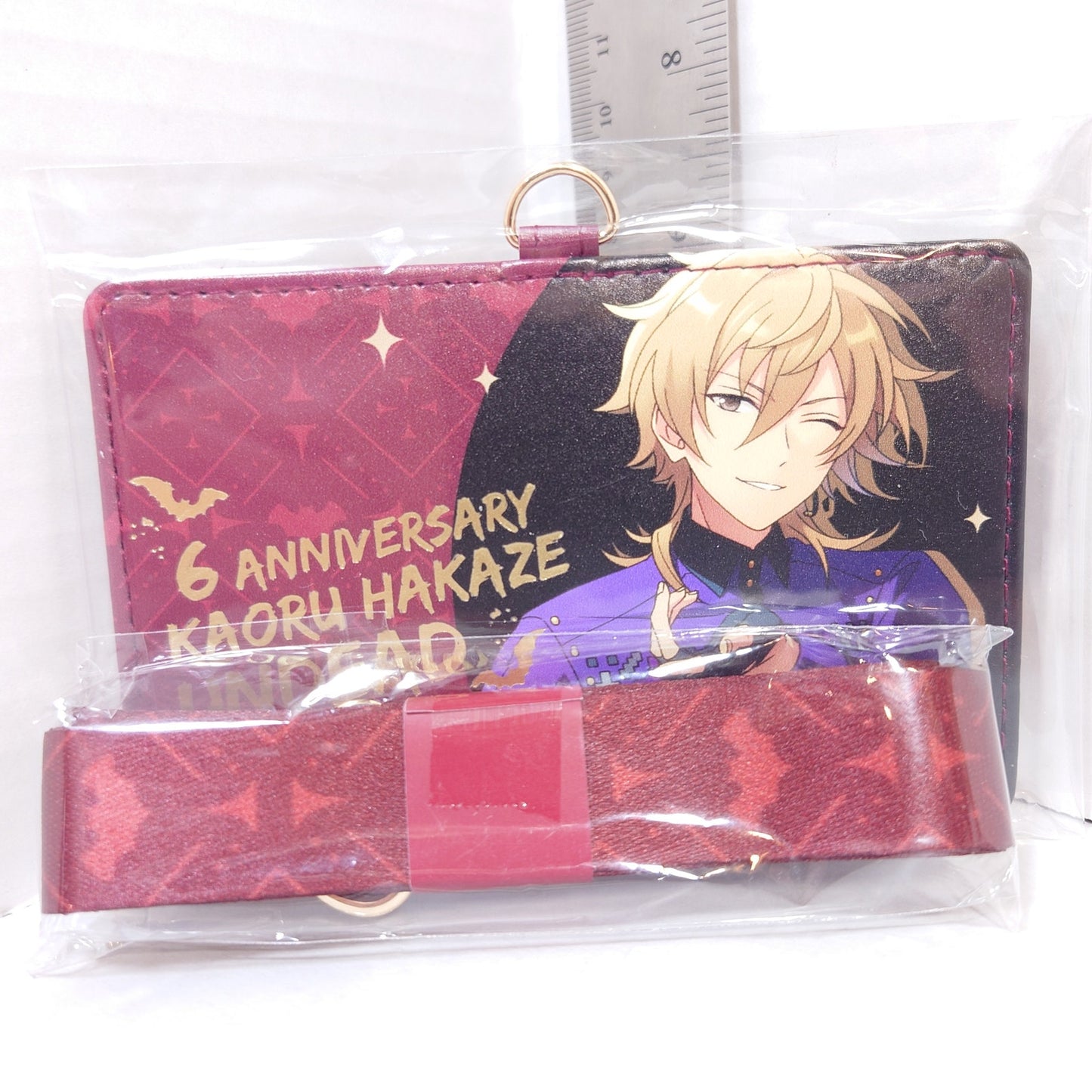 Kaoru Hakaze UNDEAD Ensemble Stars CN 6th Anniversary Pass Case