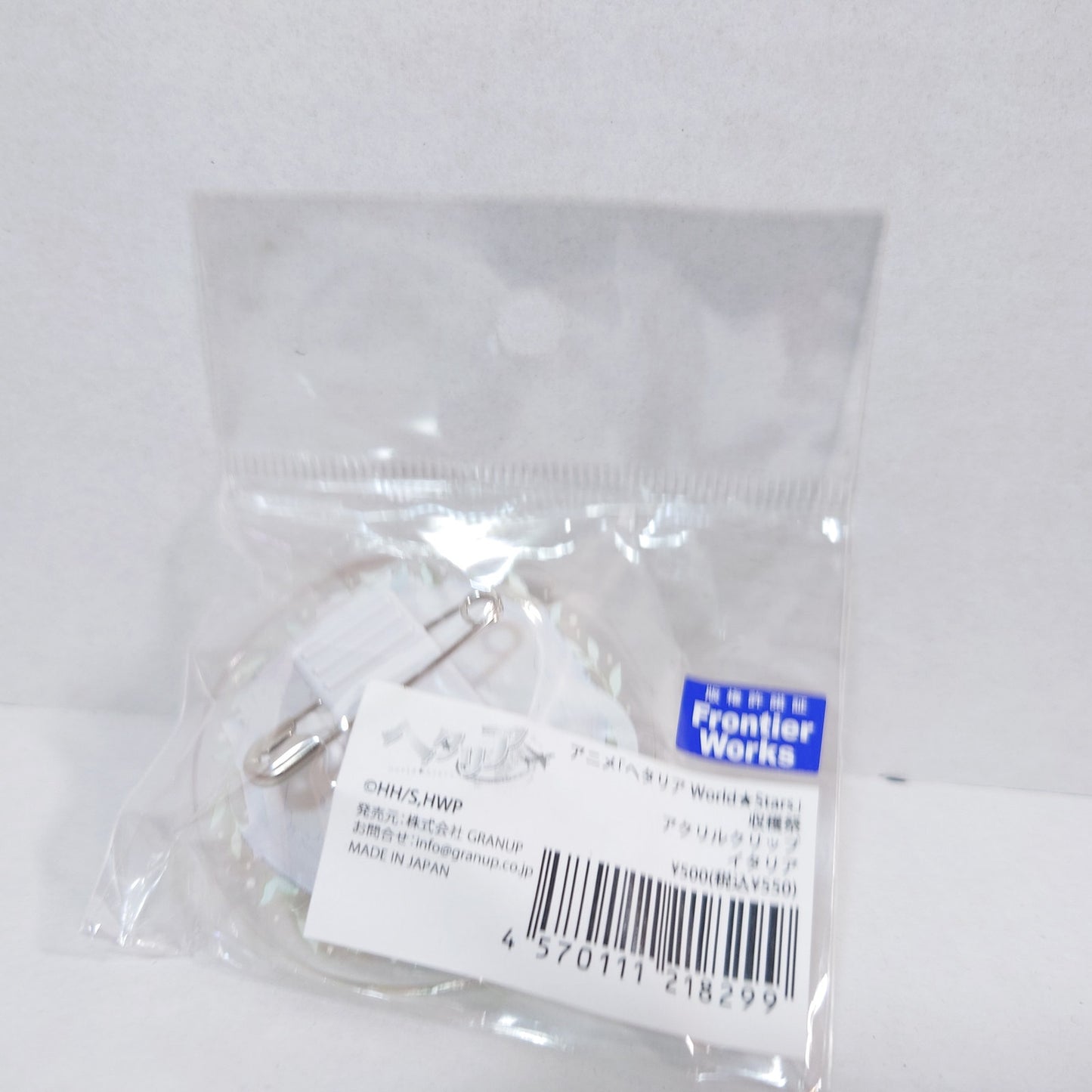 Italy Hetalia Acrylic Clip