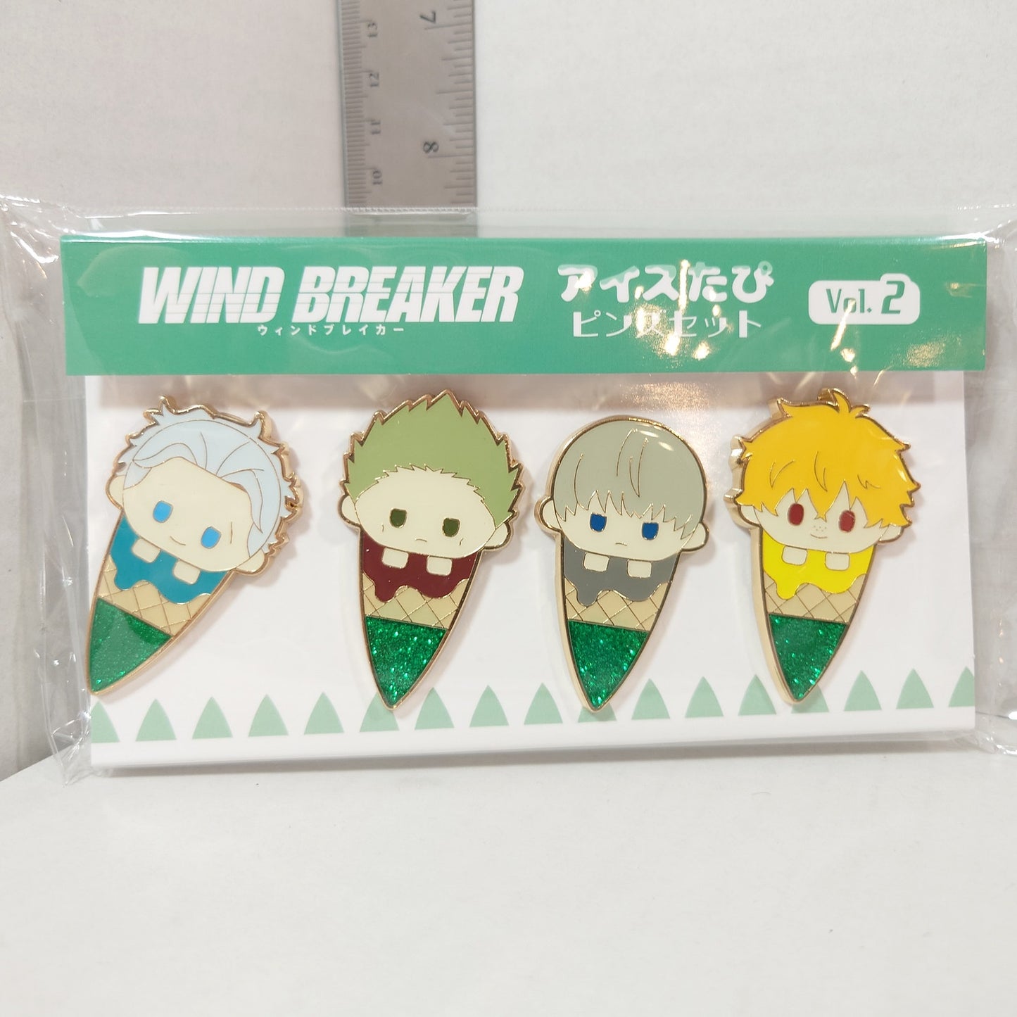 WIND BREAKER Ice Tapioca Pin Set
