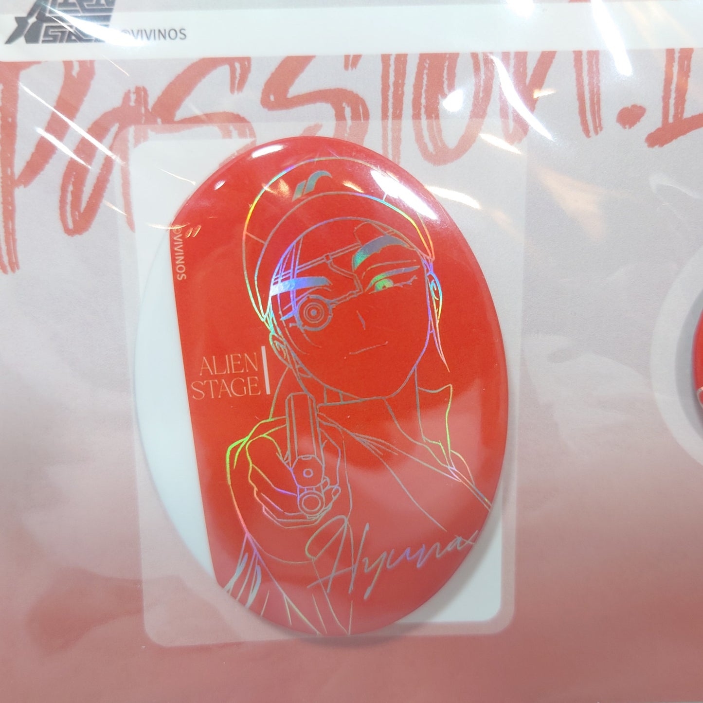 Hyuna Alien Stage Passion Love Badge Set