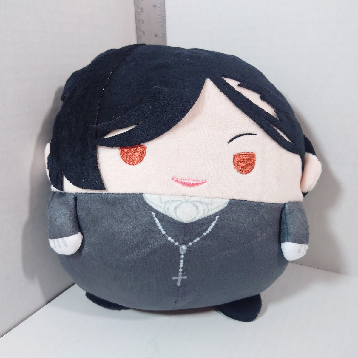 Sebastian Michaelis Black Butler Fuwakororin M-Size Plush