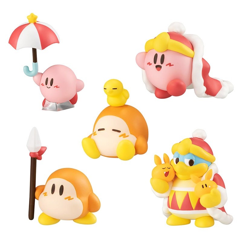 COMPLETE SET Kirby PuPuPu Friends Mini Figurine