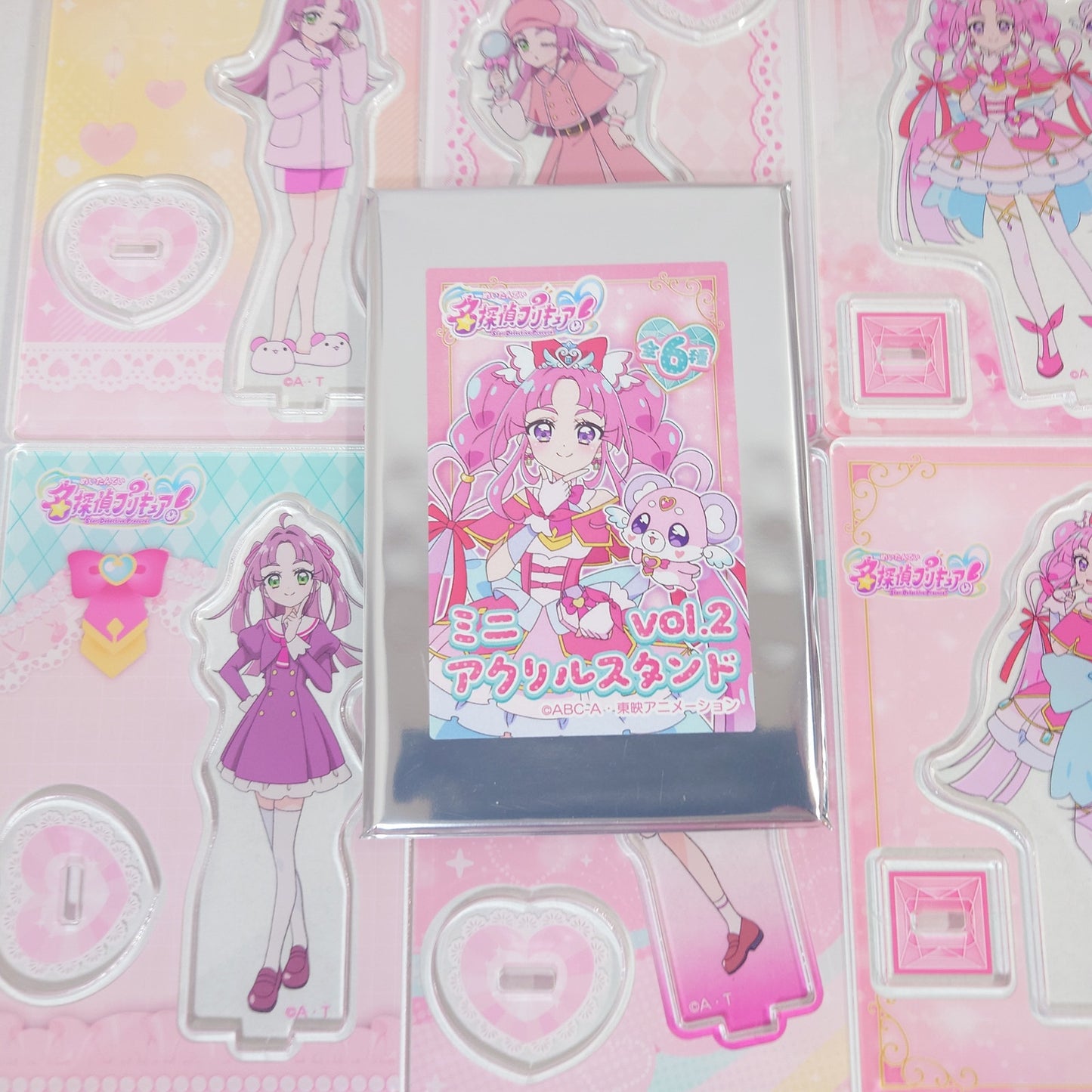 COMPLETE SET Cure Mystique Pretty Cure (Precure) Star Detective (Meitantei) Acrylic Stand