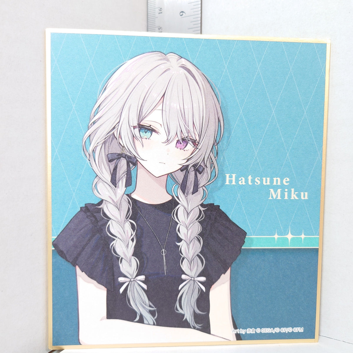 MIKU HATSUNE 25-ji, Night Code de. Project Sekai x ZOZOTOWN Shikishi