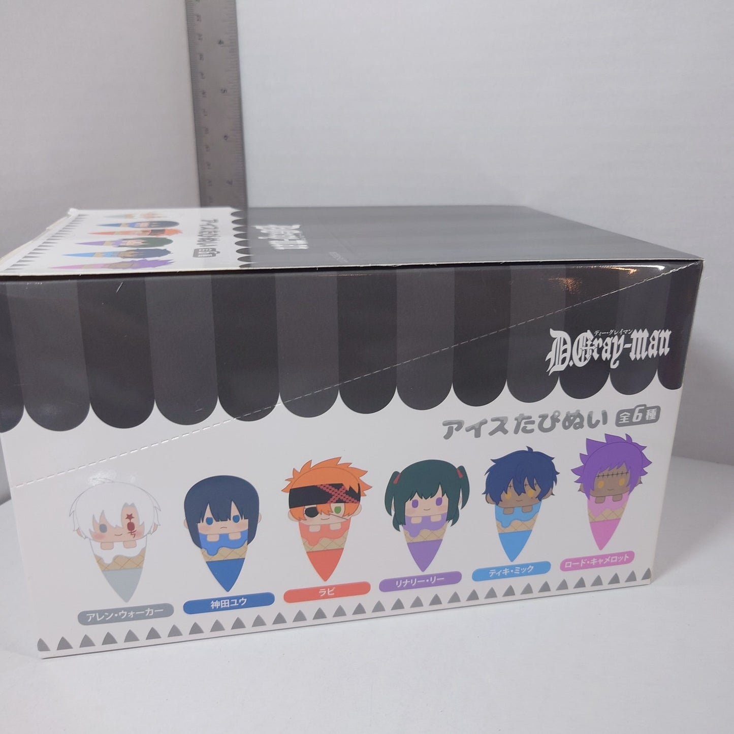 COMPLETE SET D.Gray-man Tapioca Ice Cream Plush Box