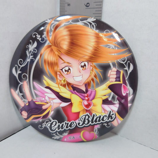 Cure Black Pretty Cure (Precure) 20th Anniversary Badge 75mm Diameter