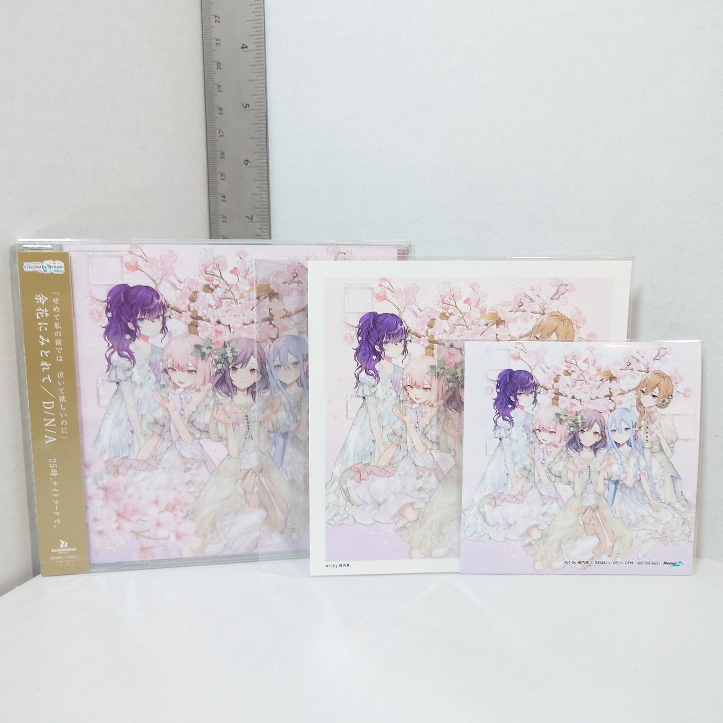 25-ji, Night Code de. Yoka ni Mitorete/D/N/A Project Sekai CD First Edition