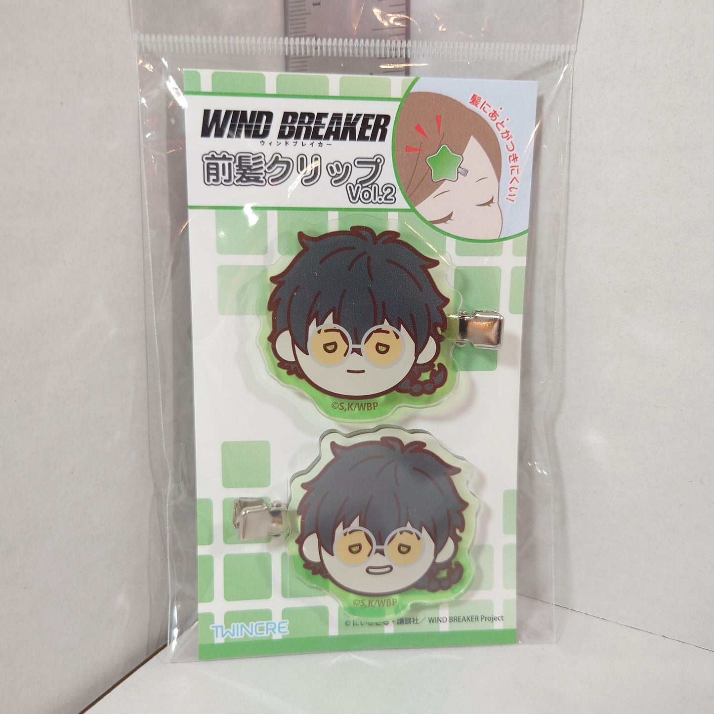 Jo Togame WIND BREAKER Hair Clip Set