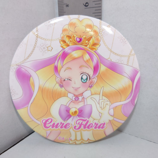 Cure Flora Pretty Cure (Precure) 20th Anniversary Badge 75mm Diameter