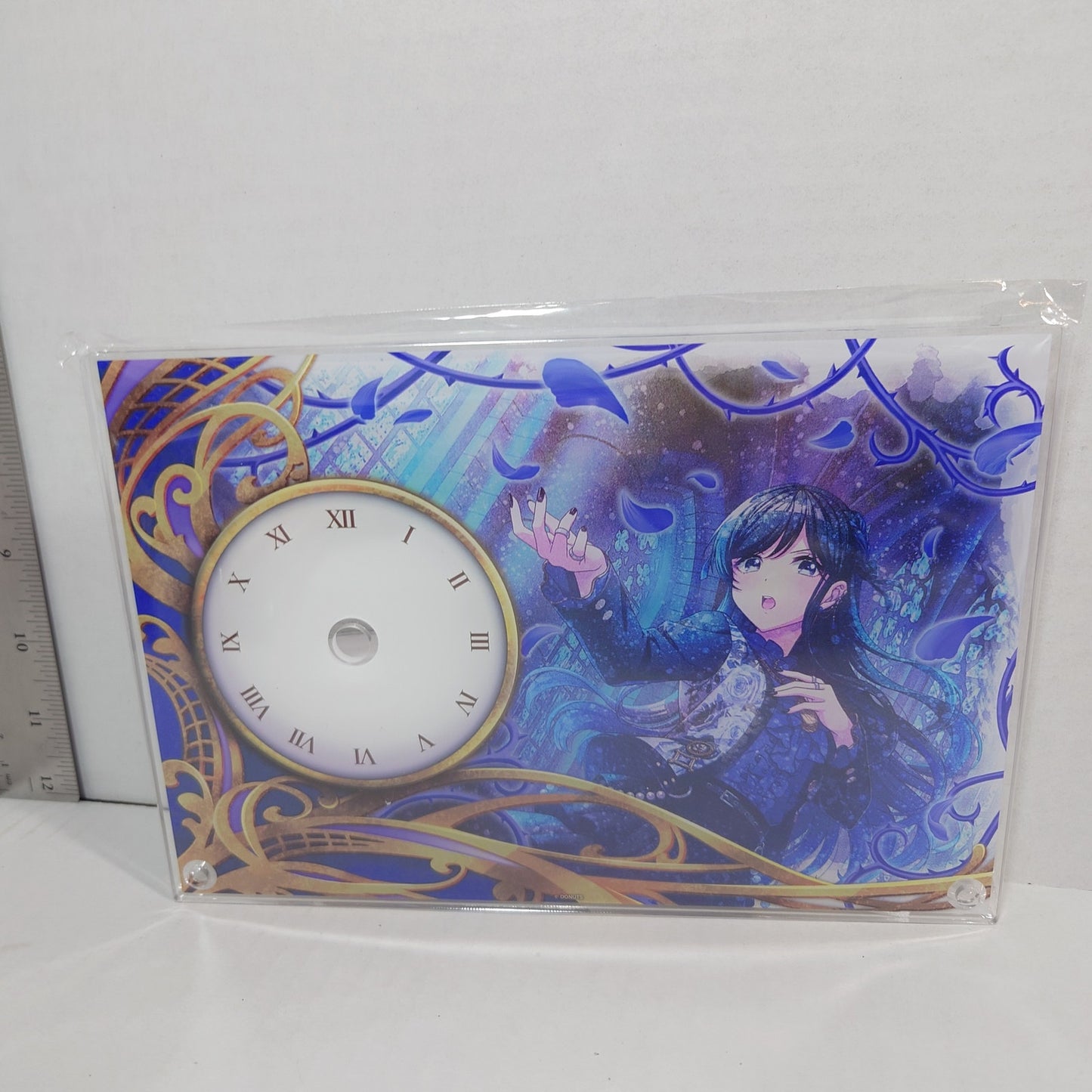 Tsubaki Aoyagi Rondo D4DJ 5th Anniversary Acrylic Clock