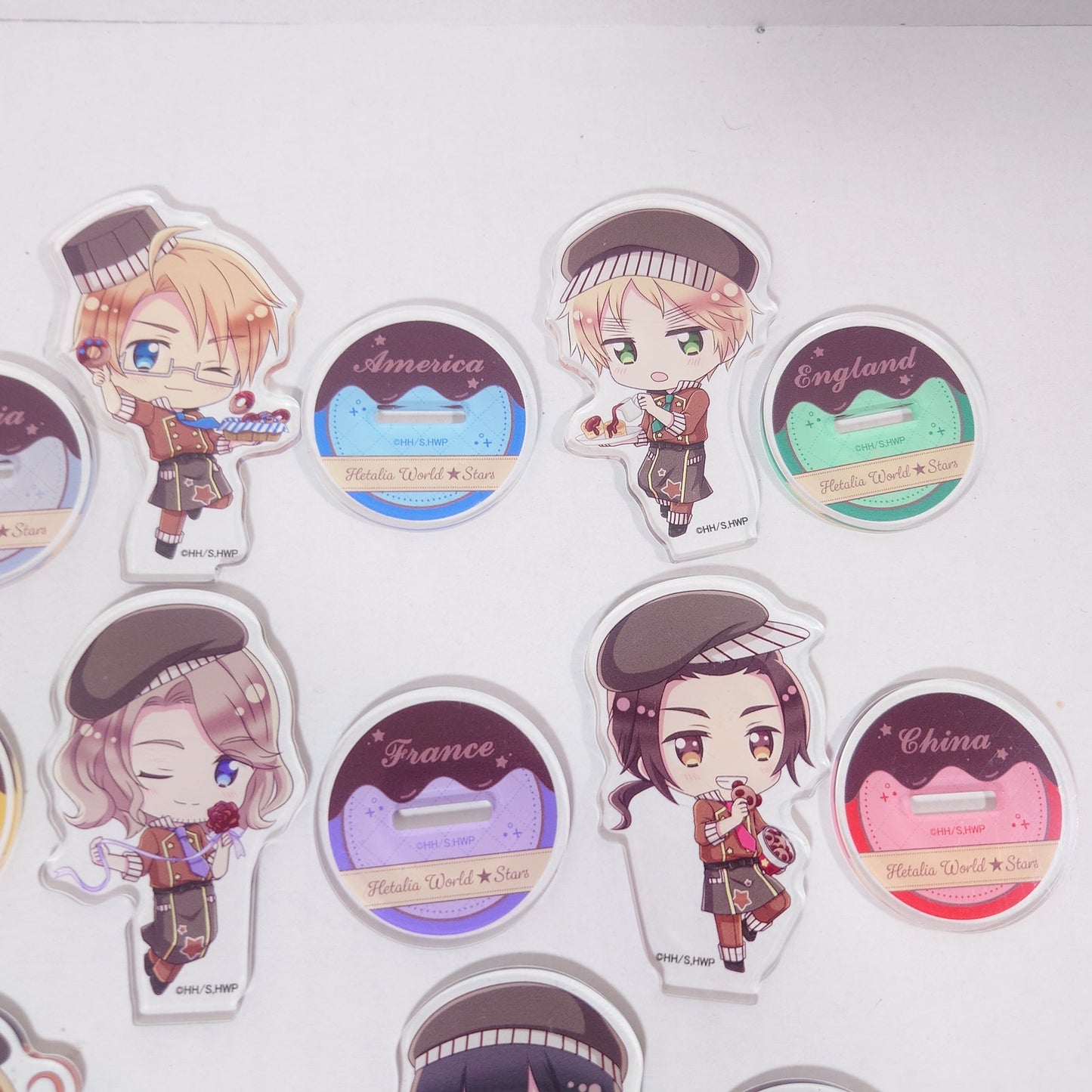 COMPLETE SET Hetalia Acrylic Stand