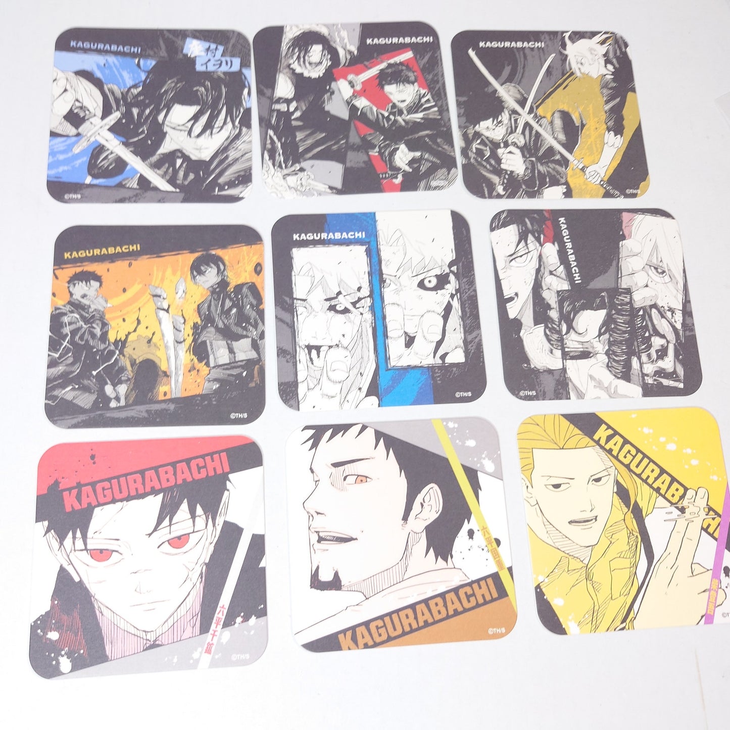 COMPLETE SET Kagurabachi Art Coaster