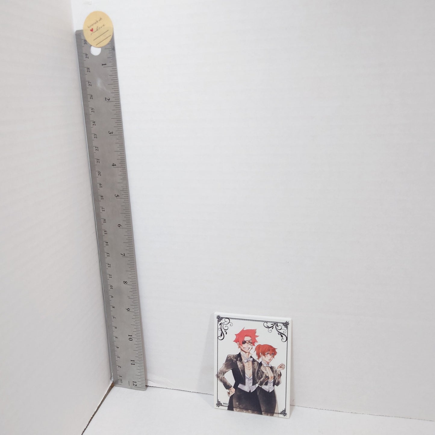 D.Gray-man POPUP Store Lucky Draw Mini Canvas Ravi & Miranda Lotto Ver.