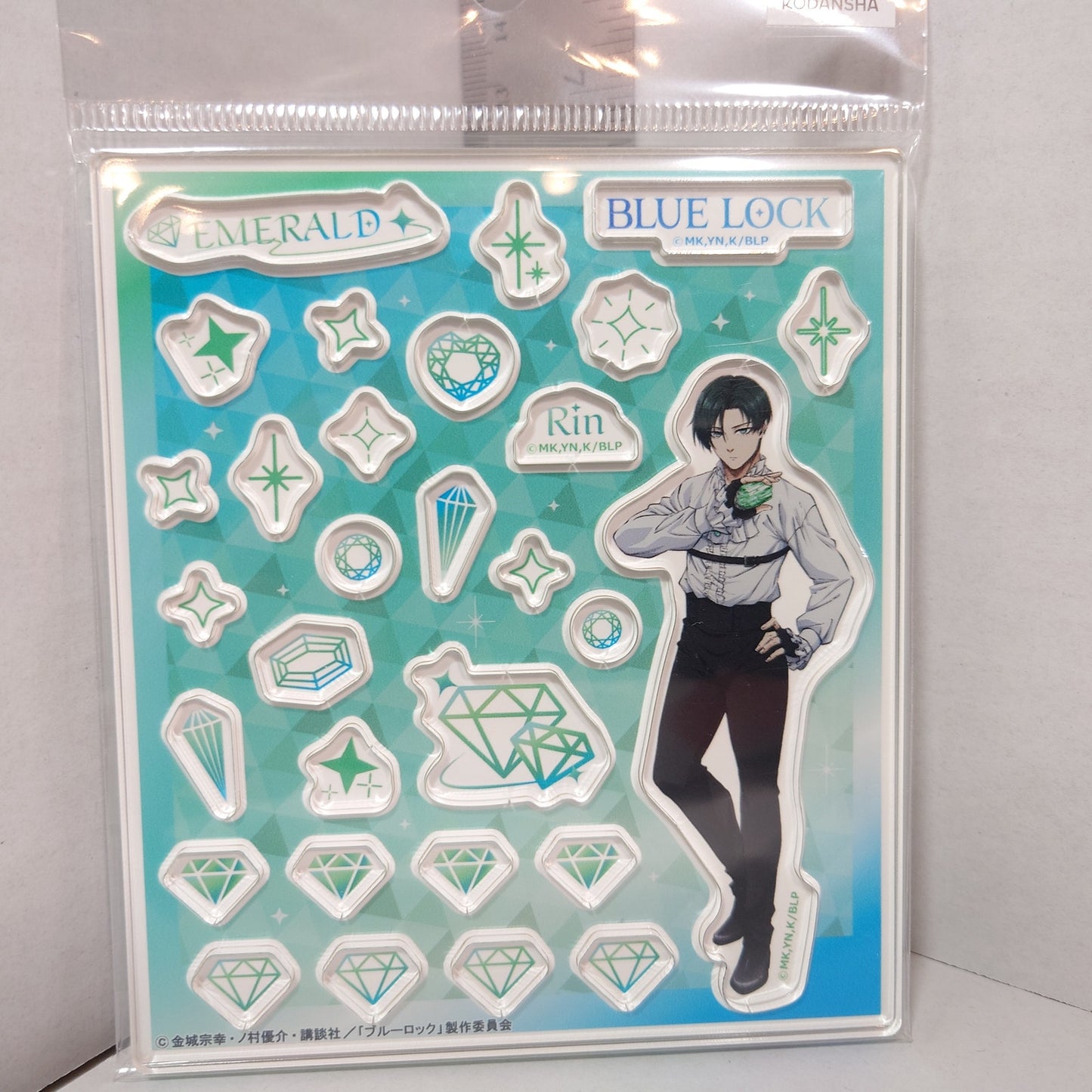 Rin Itoshi Blue Lock Acrylic Stickers