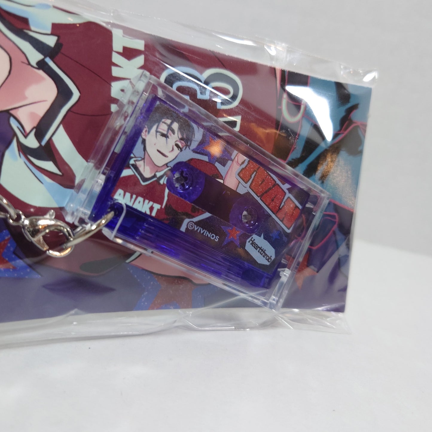 Ivan Alien Stage Find your Plus One! Cassette Keychain