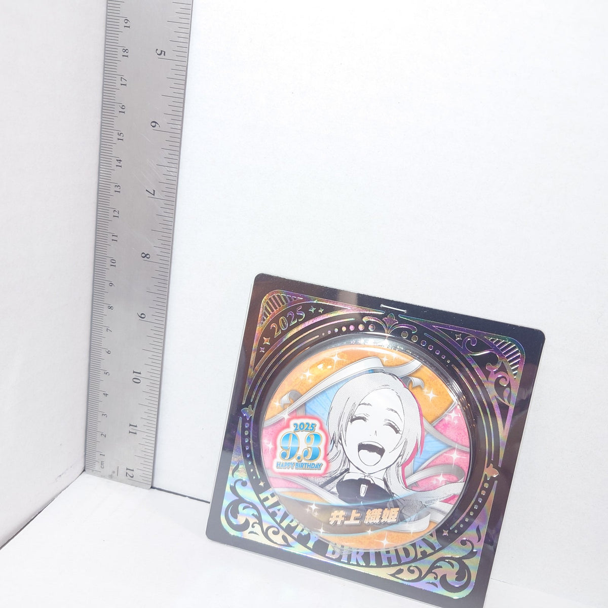 Orihime Inoue BLEACH 2025 Birthday Badge