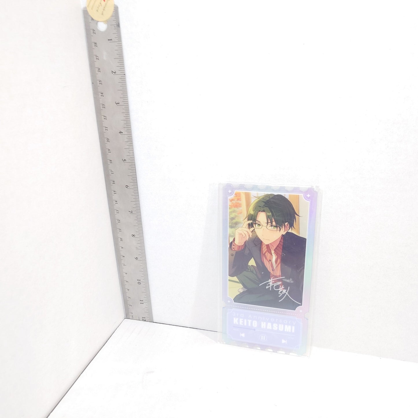 Keito Hasumi AKATSUKI Ensemble Stars KR 3rd Anniversary Acrylic Ticket