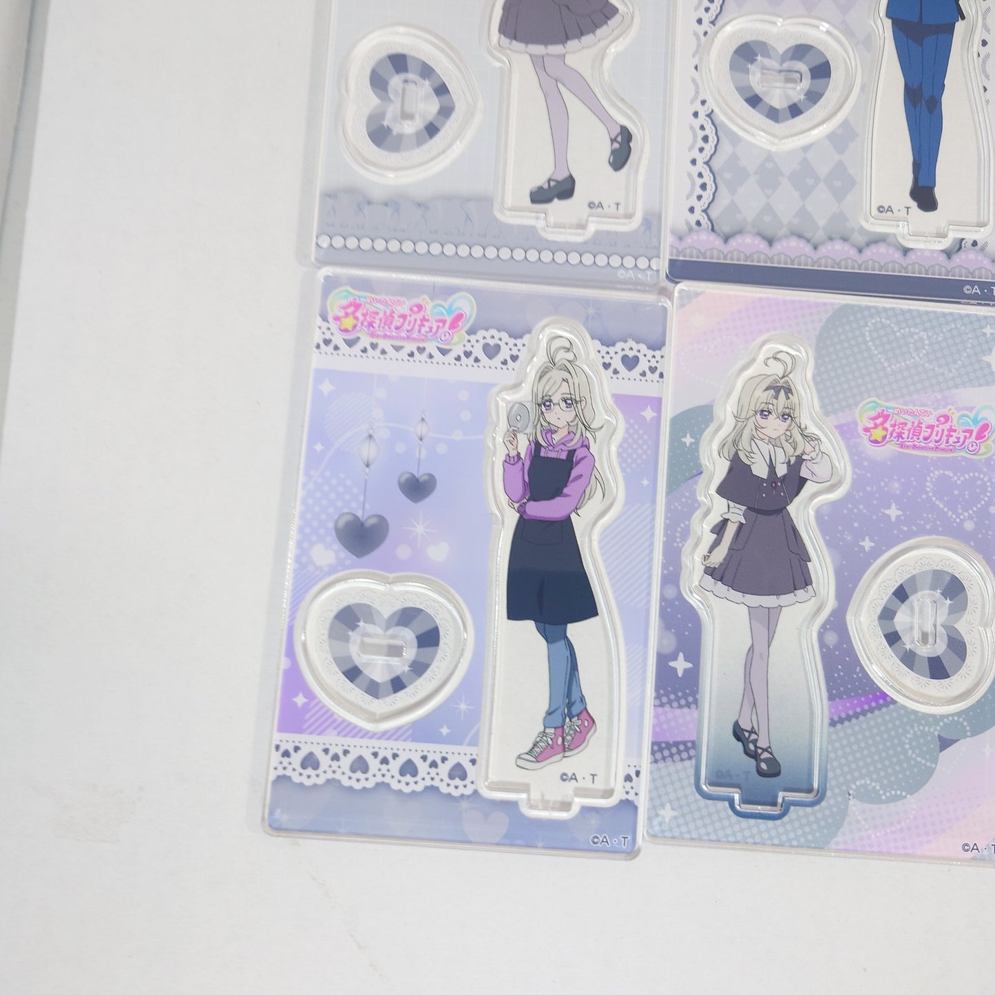 COMPLETE SET Cure Arcana Shadow Pretty Cure (Precure) Star Detective (Meitantei) Acrylic Stand