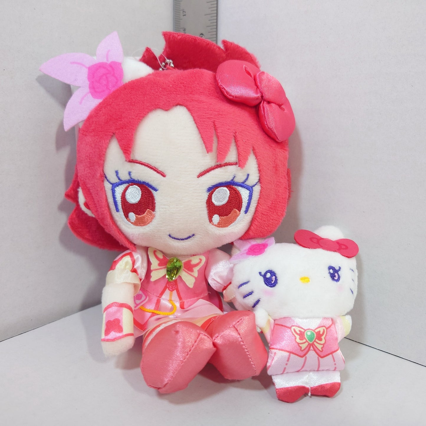 Cure Rouge x Hello Kitty Yes! Pretty Cure (Precure) x Sanrio Plush