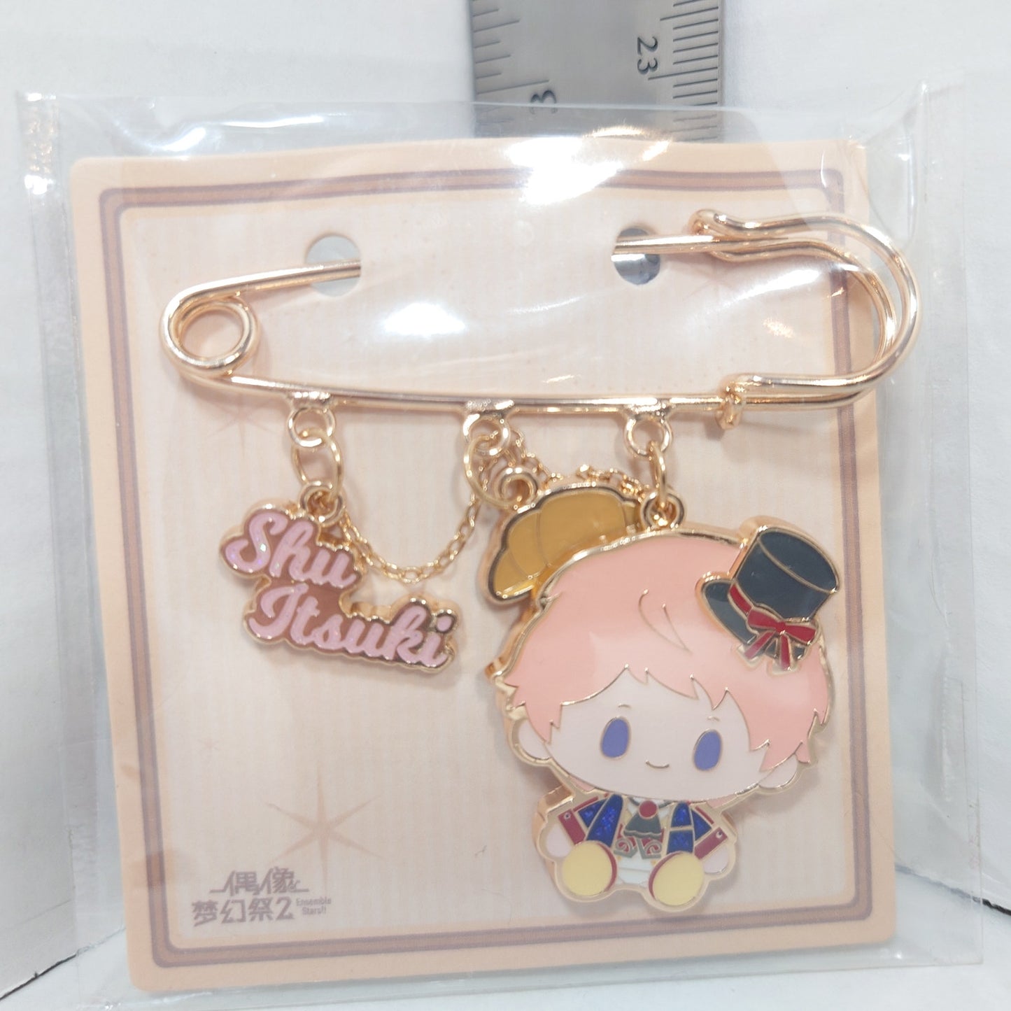 Shu Itsuki Valkyrie Ensemble Stars CN Brooch Pin