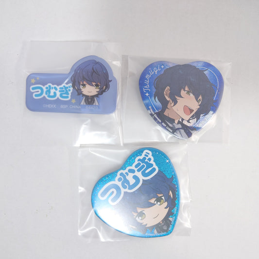Tsumugi Aoba fine Ensemble Stars Clip and Pin Set