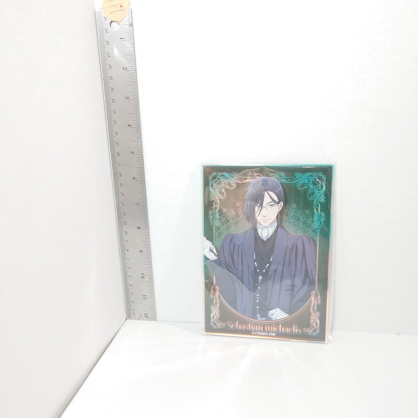 Sebastian Michaelis Black Butler Boarding School Arc Acrylic Panel/Stand