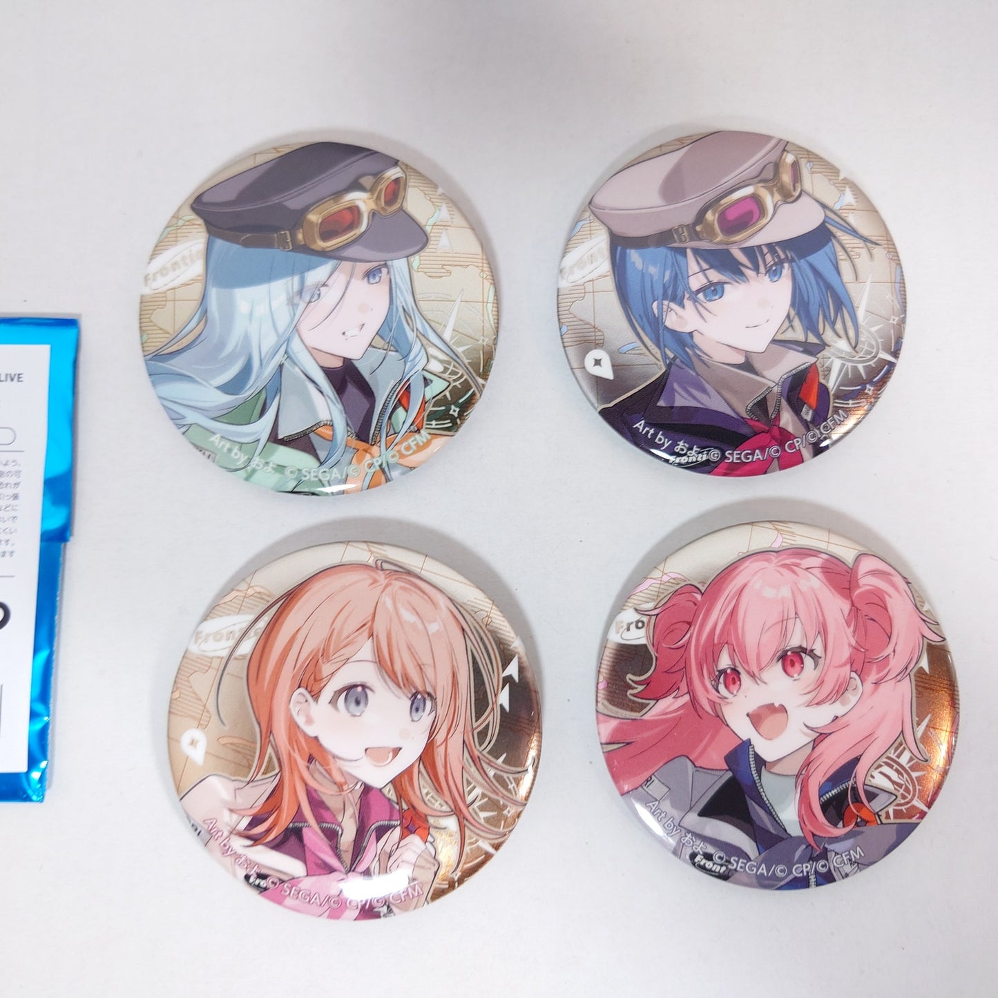 MORE MORE JUMP Project Sekai COLORFUL LIVE 5th Frontier Badge Set