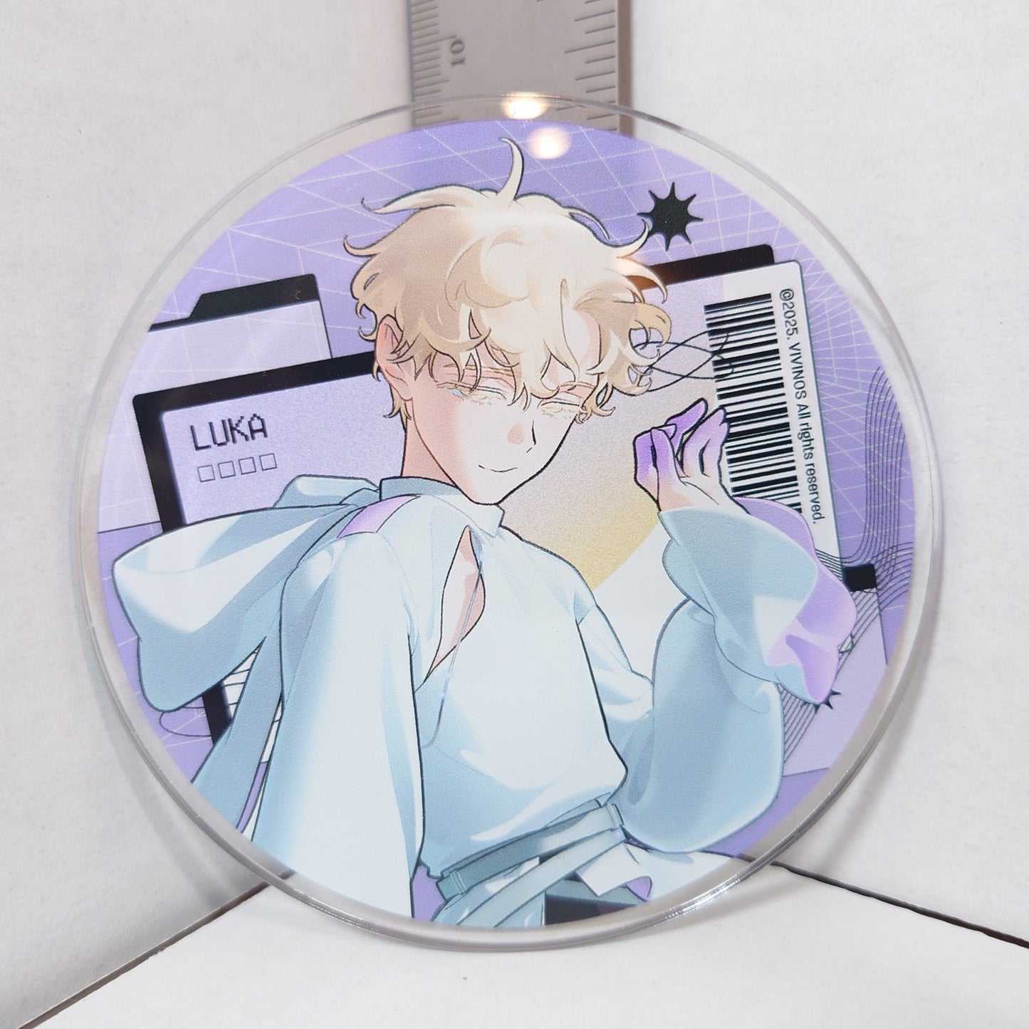 Luka Alien Stage animatecafe Lucky Draw Acrylic Coaster