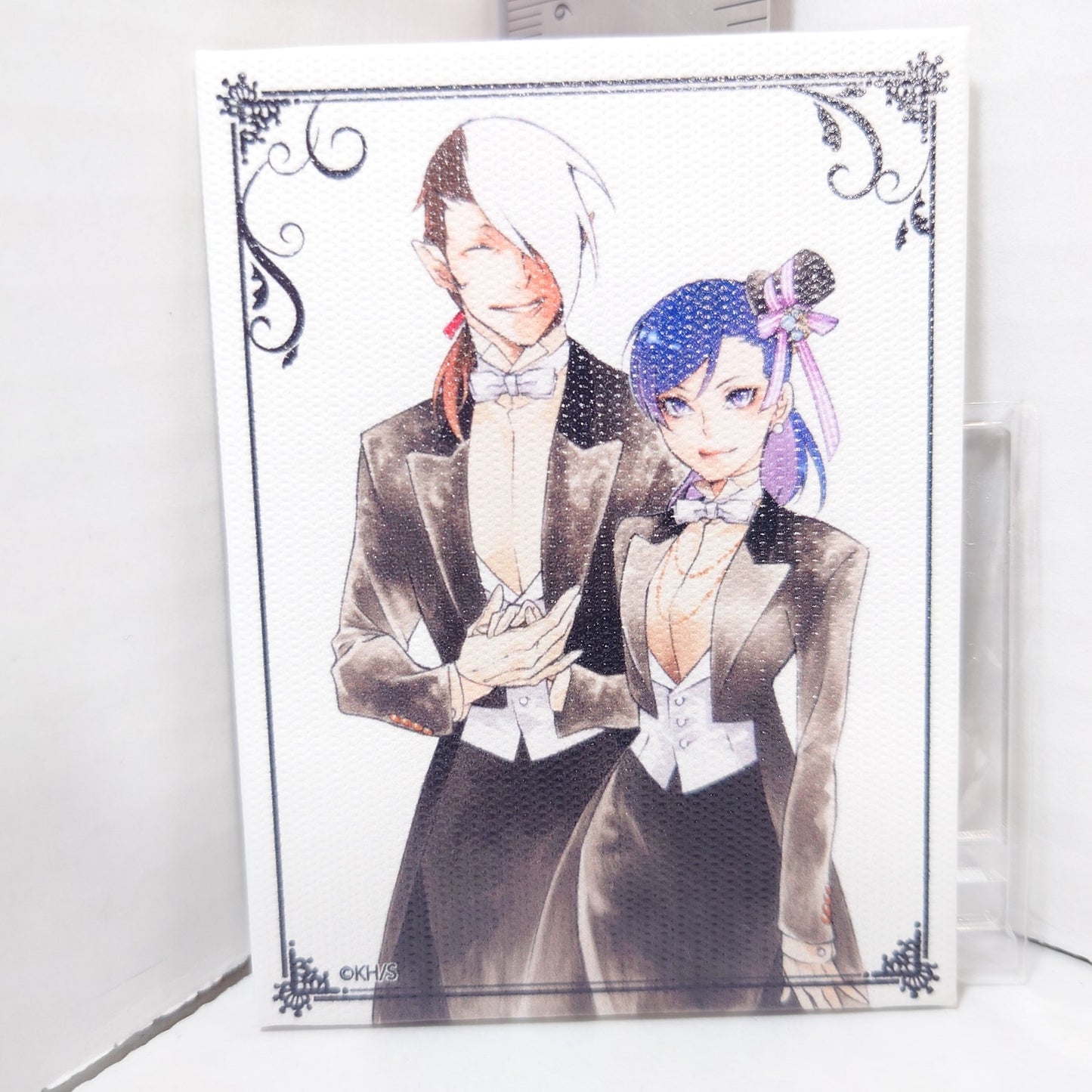 D.Gray-man POPUP Store Lucky Draw Mini Canvas Arystar Krory * Lenalee Lee Ver.