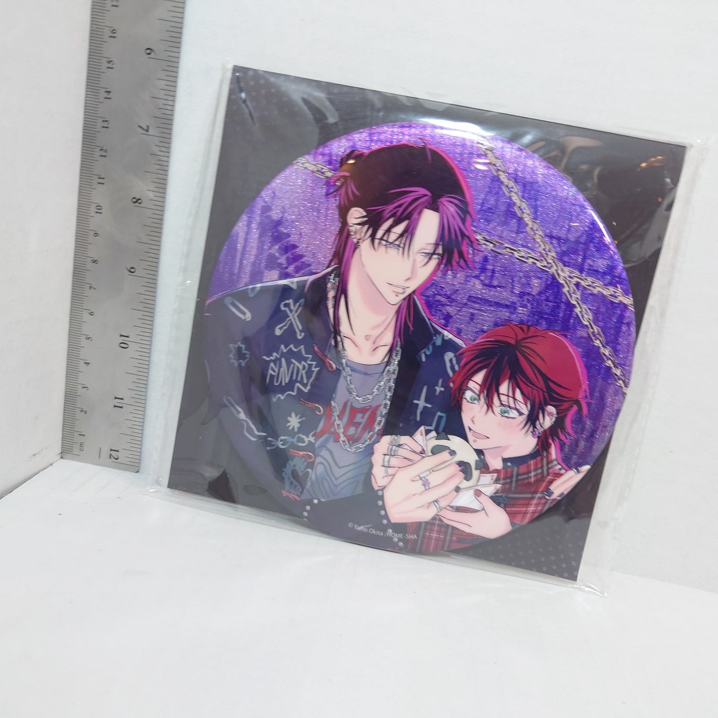 PUNKS△TRIANGLE BIG Badge Ver.B