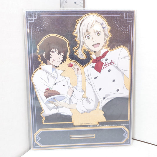 Osamu Dazai & Atsushi Nakajima Bungo Stray Dogs Wooden Stand