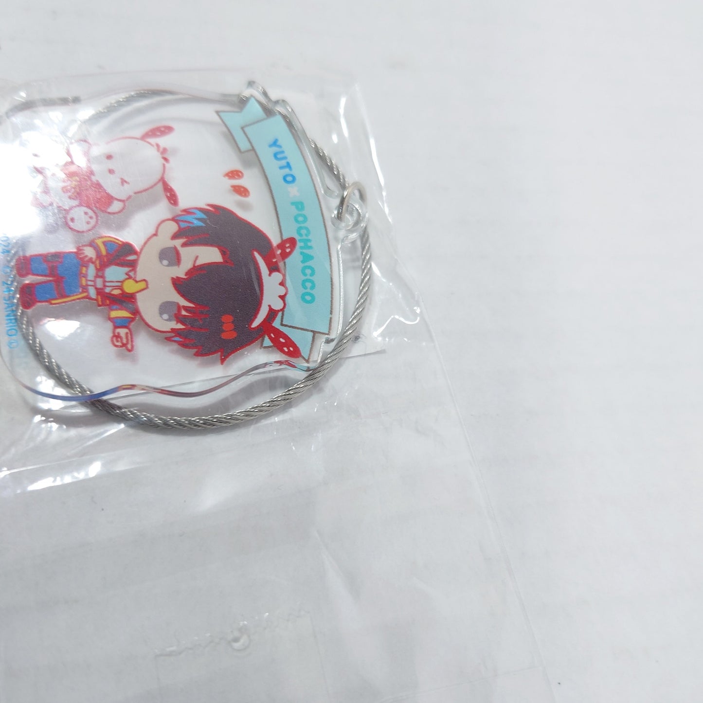 Yuto Inukai Goku Luck Paradox Live x Sanrio (Pochacco) Acrylic Keychain