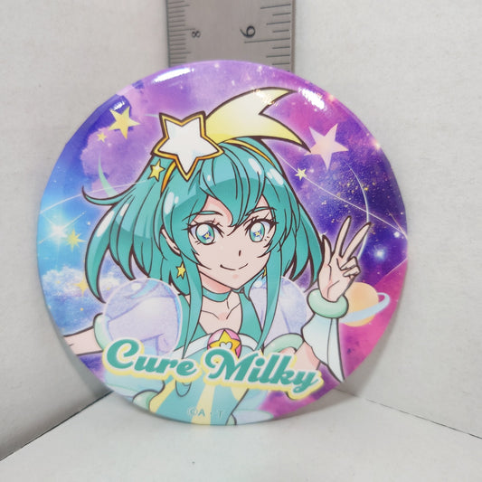 Cure Milky Pretty Cure (Precure) 20th Anniversary Badge 75mm Diameter