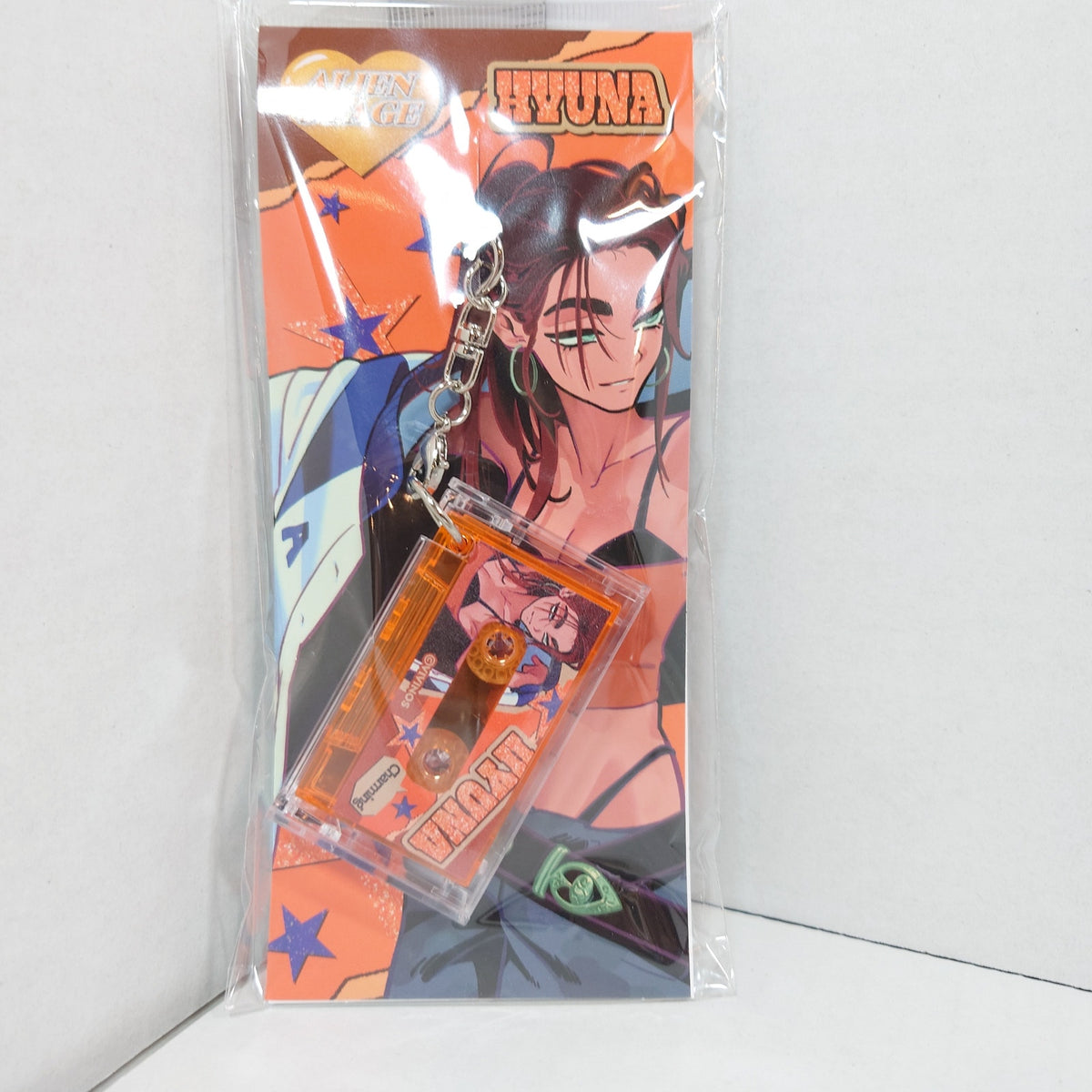 Hyuna Alien Stage Find your Plus One! Cassette Keychain