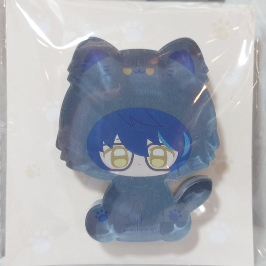 Tsumugi Aoba Switch Ensemble Stars CN Cat Mini Acrylic Block