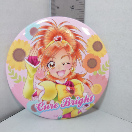 Cure Bright Pretty Cure (Precure) 20th Anniversary Badge 75mm Diameter