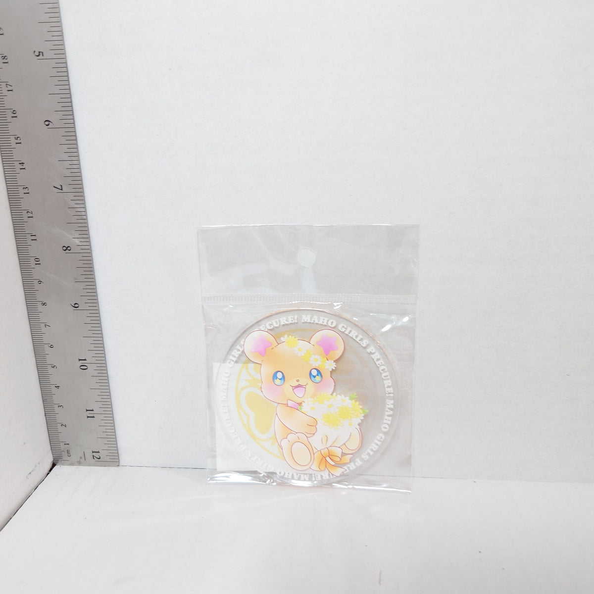 Mofurun Maho Tsugai Pretty Cure! (Precure) 10th Anniversary Collab Cafe Acrylic Coaster